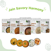 Raeady to eat food combo -  Jain Curries With Rice & Sweet